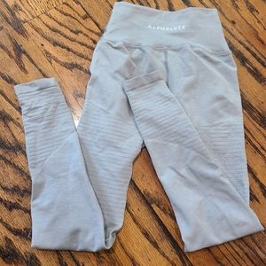 Alphalete light Grey seamless leggings